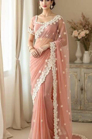 Digital Print Bollywood Art Silk Saree