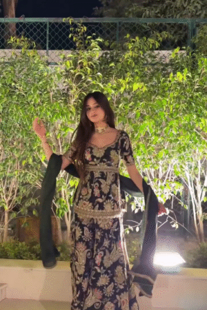 Midnight Elegance in Bloom