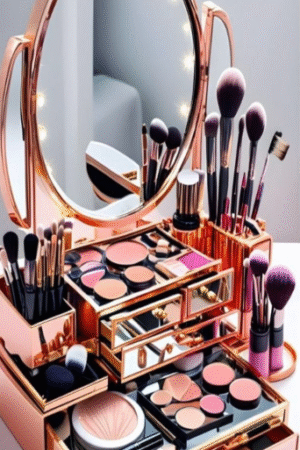 Multi-Drawer Cosmetic Storage Box