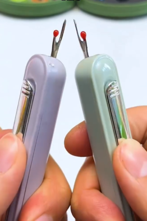 Portable Electric Seam Ripper & Thread Cutter Tool – Mini Stitch Remover for Sewing, DIY & Embroidery